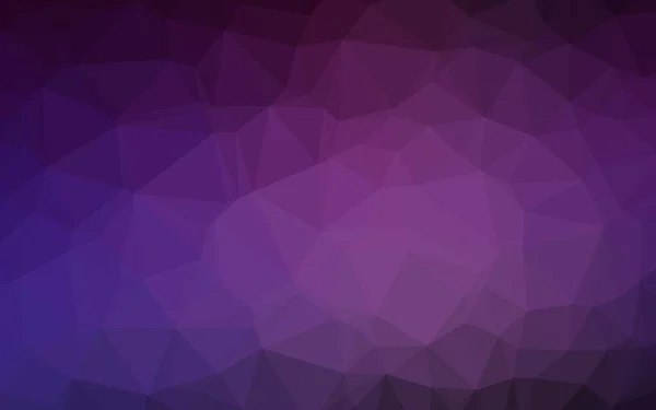 抽象幾何学的色彩ベクトル三角形パターン — ストックベクタ