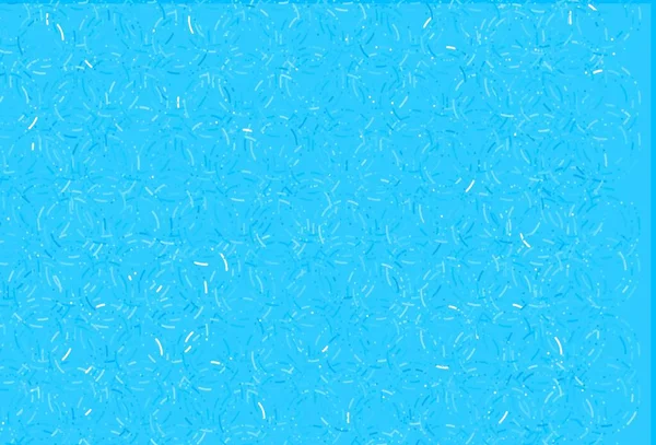 Fondo Vector Azul Claro Con Burbujas Ilustración Abstracta Con Burbujas — Vector de stock