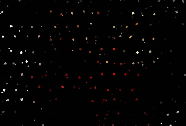 Σκούρο Πράσινο Κόκκινο Διανυσματικό Εξώφυλλο Πολυγωνικό Στυλ Κύκλους Glitter Αφηρημένη — Διανυσματικό Αρχείο
