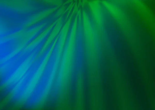 Bleu Clair Motif Flou Vectoriel Vert — Image vectorielle