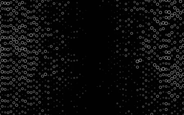 ダークシルバー 球とグレーのベクトルパターン — ストックベクタ