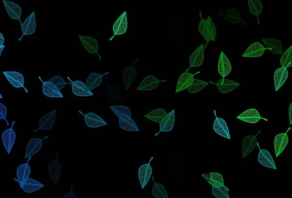 Темно Синій Зелений Векторний Рукав Розфарбовує Текстуру Невиразна Абстрактна Ілюстрація — стоковий вектор