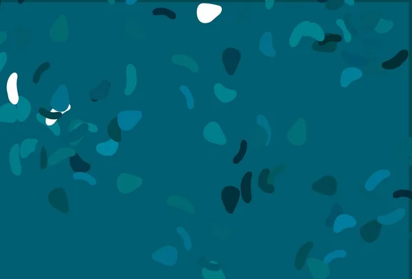 Texture Vectorielle Bleu Clair Avec Des Formes Aléatoires Illustration Abstraite — Image vectorielle
