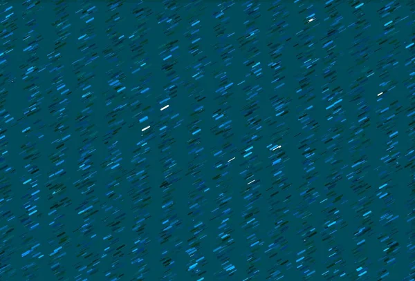 Azul Claro Padrão Vetorial Verde Com Linhas Estreitas Ilustração Abstrata — Vetor de Stock