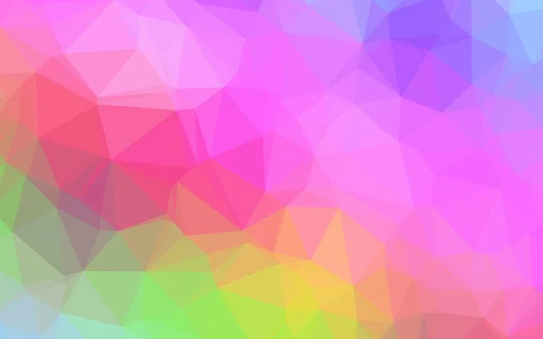 抽象幾何学的色彩ベクトル三角形パターン — ストックベクタ