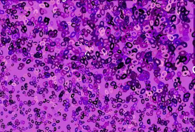 Lekeli koyu mor vektör kaplaması. Bulanık yağmur damlaları olan soyut bir çizim. Marka kitabınız için şablon.