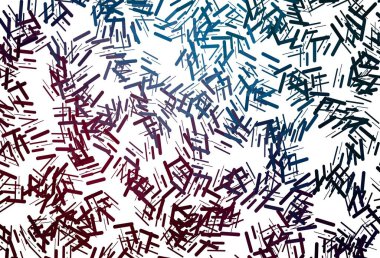 Tekrarlanan çubuklarla koyu turuncu vektör şablonu. Sopalı modern geometrik soyut çizim. TV reklamları için arkaplan.