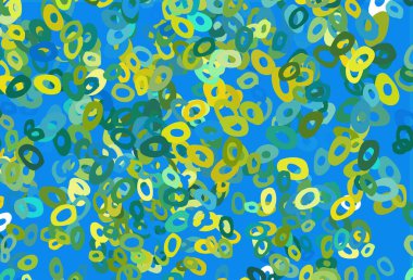 Soyut el yapımı elementlerle kusursuz bir desen. vektör illüstrasyonu