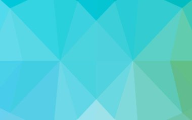 Parlak vektör bulanık üçgen dokusu. Soyut ve gradyan renkte renkli çizimler. İşiniz için yepyeni bir tasarım..