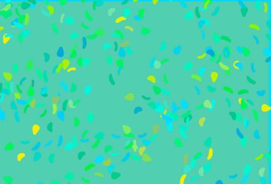 Düşen konfeti yapraklarıyla soyut bir arkaplan