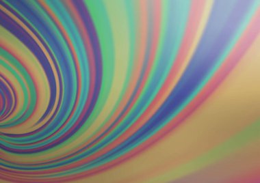 Renkli çizgilerle soyut bulanık arkaplan. Vektör illüstrasyonu