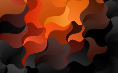 vektör arkaplan, kıvrımlı şekilli soyut dijital duvar kağıdı