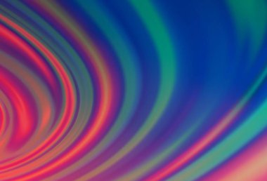 Renkli çizgilerle soyut bulanık arkaplan. Vektör illüstrasyonu