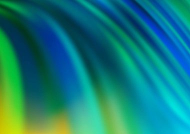 Renkli çizgilerle soyut bulanık arkaplan. Vektör illüstrasyonu