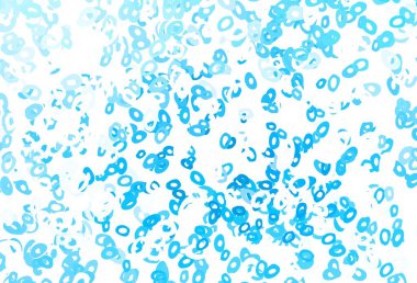 Açık yeşil, baloncuklu kırmızı vektör arka planı. Renkli su damlaları olan modern soyut çizimler. Reklamlar, broşürler için desen.