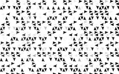 Açık Gümüş, gri vektör örtüsü çokgen biçiminde.