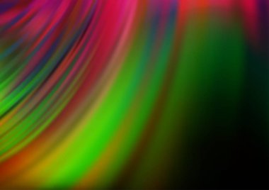 Renkli çizgilerle soyut bulanık arkaplan. Vektör illüstrasyonu