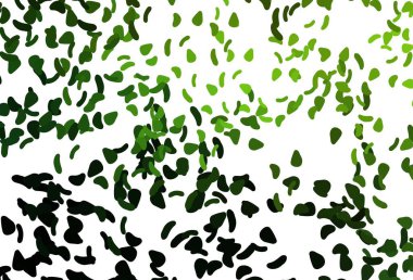 Soyut biçimlerde açık kırmızı vektör arkaplanı. Soyut tarzda rengarenk gradyan şekilleri olan bir resim. İşiniz için en iyi akıllı tasarım.