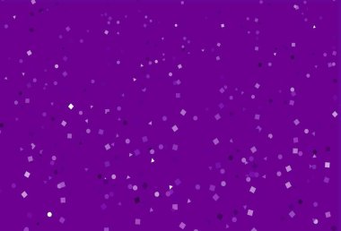 Açık Mor vektör kapağı, çemberli çokgen biçiminde. Daireler, çizgiler, rengarenk eşkenar dörtgenler. İş ilanınız için akıllı tasarım.