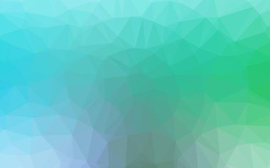 Soyut geometrik renkli vektör çokgen arkaplan