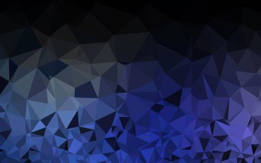 Soyut geometrik renkli vektör çokgen arkaplan