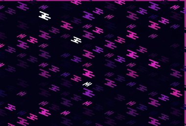 Dar çizgileri olan açık pembe vektör deseni. Sopalı modern geometrik soyut çizim. Reklamlar, posterler, afişler için desen.