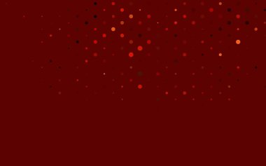 Küreli açık kırmızı vektör deseni.