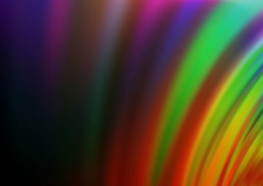 Soyut çizgilerle renkli vektör arkaplanı. Bulanık çizgi deseni 