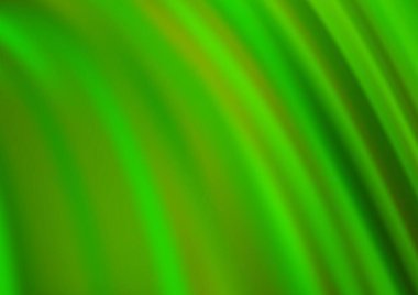 Lav şekilli açık yeşil vektör şablonu.