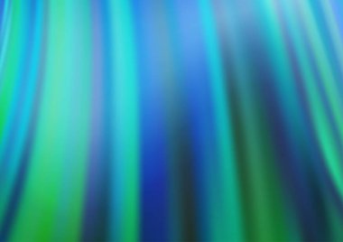 Açık Mavi, lav şekilli yeşil vektör arkaplanı.