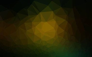 Soyut geometrik renkli vektör çokgen arkaplan