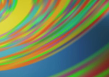 Açık Yeşil vektör bulanık ve renkli şablon.