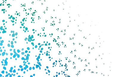 Açık mavi, lav şekilli yeşil vektör deseni. Mermer şeklinde parlak eğri çizimler. Cep telefonu geçmişinin şablonu.