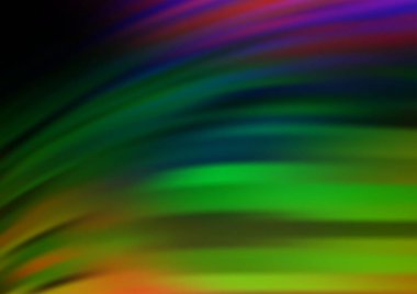 Renkli çizgilerle soyut bulanık arkaplan. Vektör illüstrasyonu