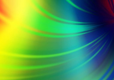 Renkli çizgilerle soyut bulanık arkaplan. Vektör illüstrasyonu