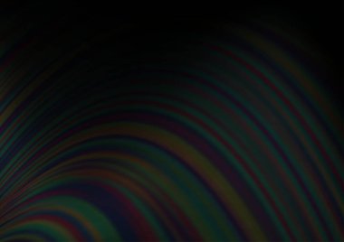 Soyut çizgilerle renkli vektör arkaplanı. Bulanık çizgi deseni 