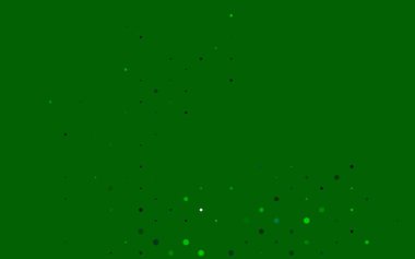 Disklerle Açık Yeşil vektör dokusu.