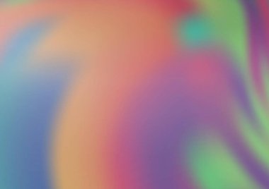 Renkli çemberlerin bulanık arkaplanı