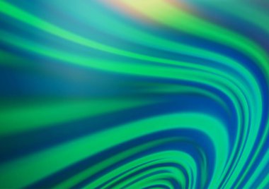 Açık Yeşil vektör desenli çizgiler, oval.