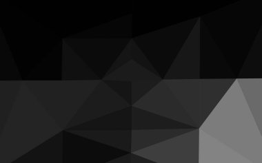 Koyu Gümüş, Gri vektör çokgen yerleşimi.