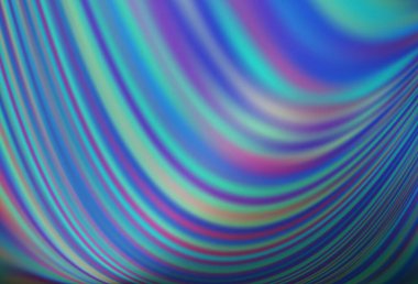 Soyut çizgilerle renkli vektör arkaplanı. Bulanık çizgi deseni 