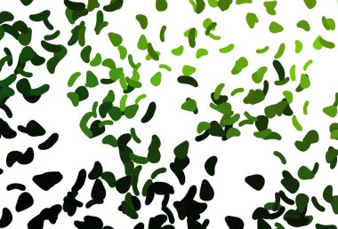 Kaotik şekilli açık kırmızı vektör deseni. Soyut tarzda rengarenk gradyan şekilleri olan bir resim. İşiniz için en iyi akıllı tasarım.