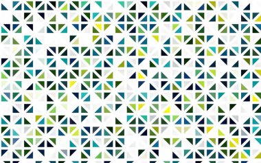 Açık Mavi, Sarı vektörsüz desen çokgen biçiminde.