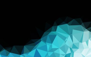 Soyut geometrik renkli vektör çokgen arkaplan