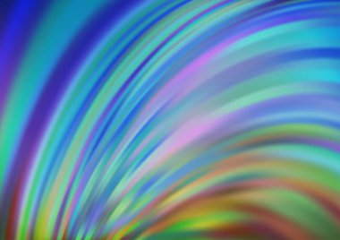 Açık Mavi, kabarcık şekilli yeşil vektör deseni.