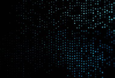 Küreli koyu mavi vektör deseni. Doğa tarzında renkli baloncuklu soyut illüstrasyon. İş reklamları için tasarım.