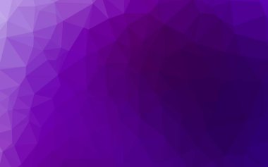 Soyut geometrik renkli vektör çokgen arkaplan