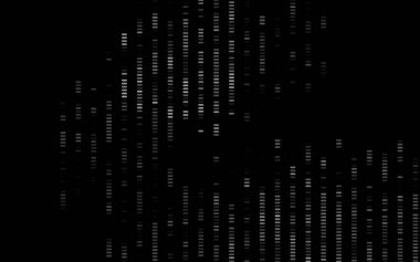 Koyu Gümüş, renkli çizgileri olan gri vektör dokusu.