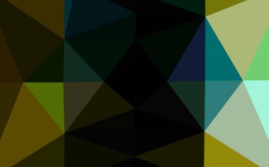 Soyut geometrik renkli vektör çokgen arkaplan