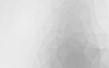 Çokgen desenli soyut geometrik renkli vektör çizimi.